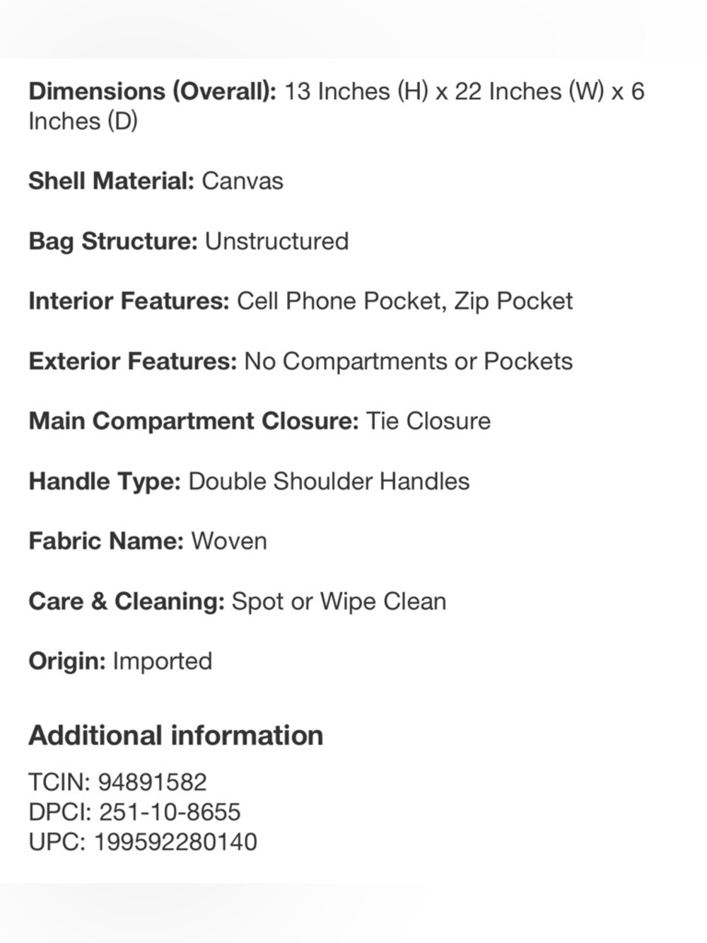 Roller Rabbit x Target tote - Picture 6 of 7